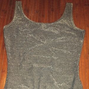Vintage Silver Stretchy Bodysuit